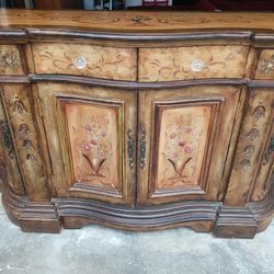 Antique Buffet Cabinet 