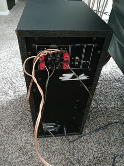 Yamaha YST-SW60 powered subwoofer