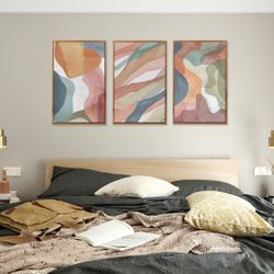 Brand New wall decor abstract art set of 3
