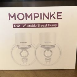 New Sealed Wearable MOMPINKE S12 Breast Pump