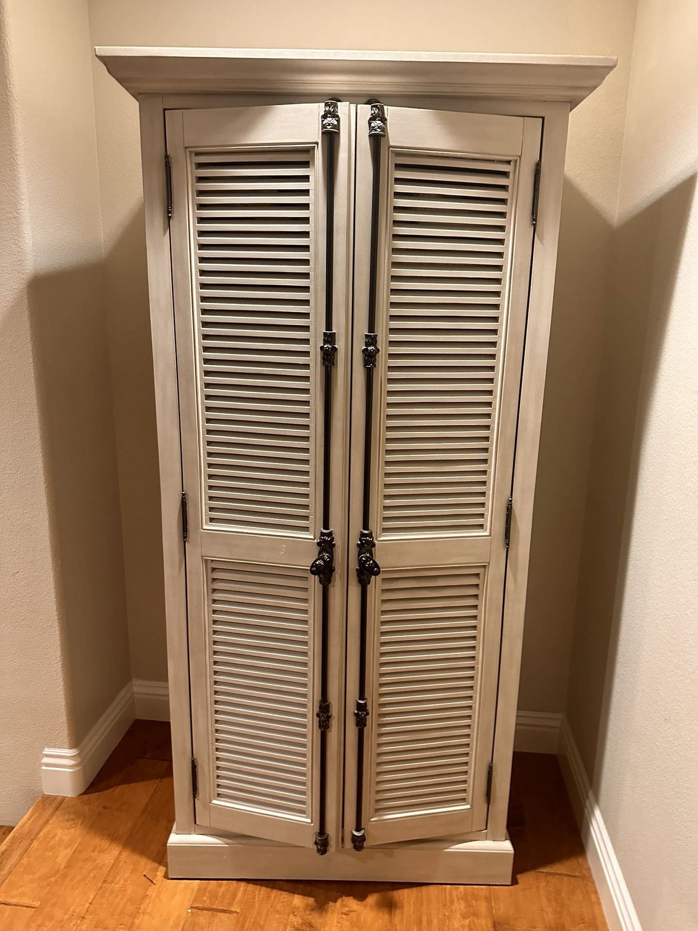 RH Restoration Hardware Shutter Double Door Cabinet Solid Oak for Sale in Westlake Village CA OfferUp