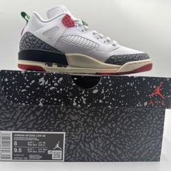 New Jordan Sizzle Low SE White/Varsity