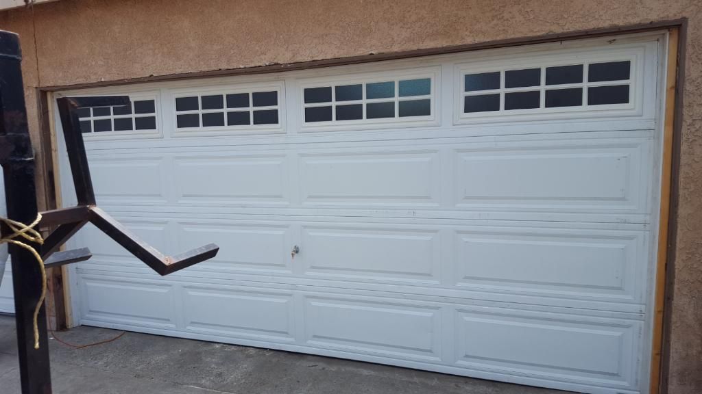 Used and new garage doors