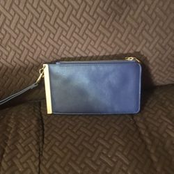 Navy blue wallet