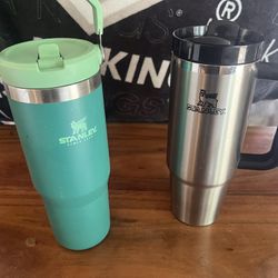 Stanley Water Bottle Coffee Mug Gym Hiking Workout 