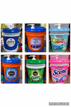 Detergentes en cubeta 🪣 de 5 galones