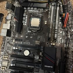 Gigabyte Motherboard And I5 7400 CPU Combo