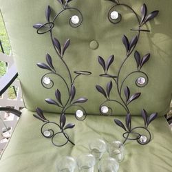 2 Candle holders 