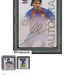 Messi Rookie Card 2004