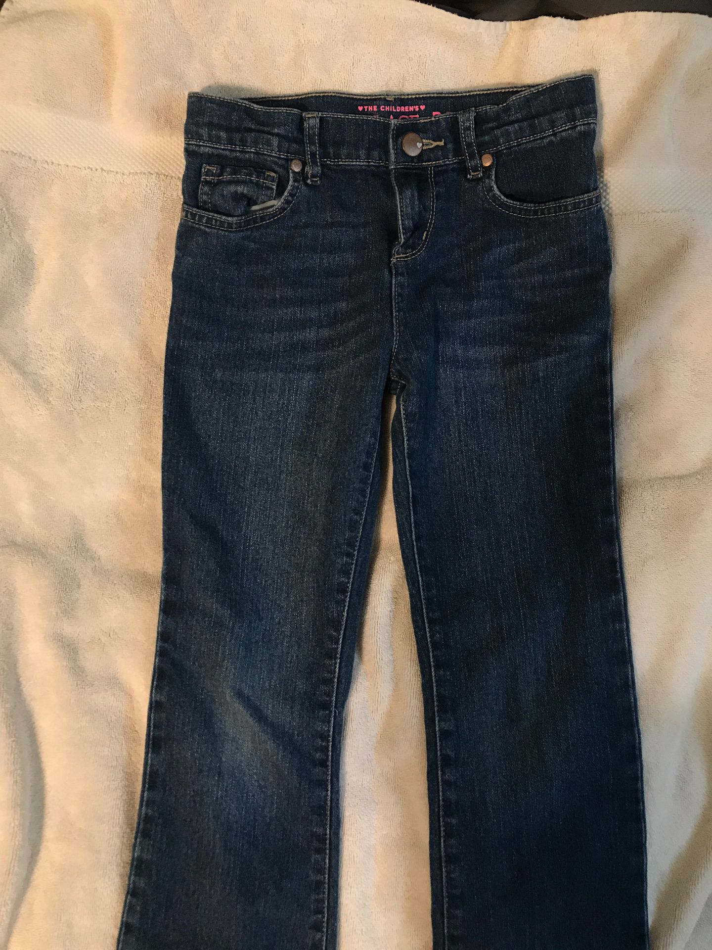 GIRLS SIZE 8 BOOT CUT JEANS CHILDRENS PLACE