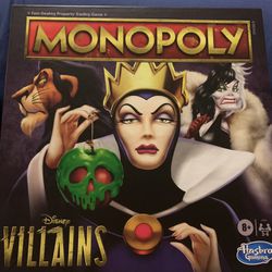 Monopoly Disney Villains 
