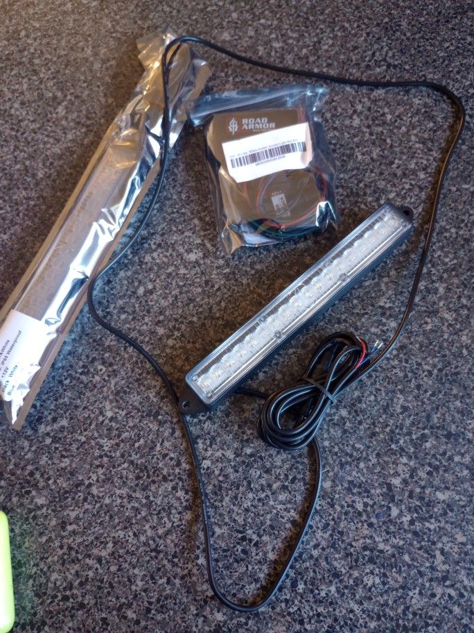 Road Armor 8 Inch Amber White Accent Lighting