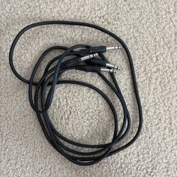 1/4 Inch Audio Cables - 2 Of Them - 5 Feet Long Each