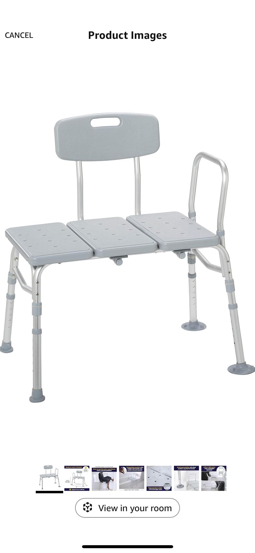 Transfer Bench For Bathtub
