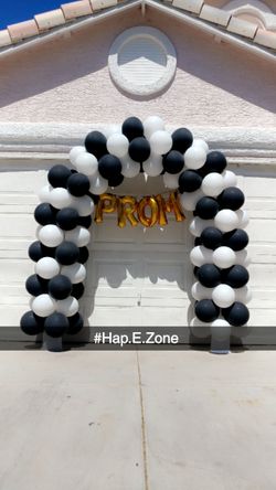 Prom Balloon Arch
