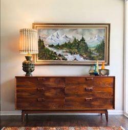 Vintage Nature Painting