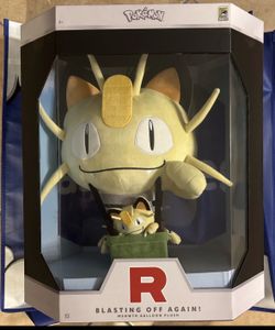 COMIC CON 2026 SDCC POKÉMON MEOWTH FLOATING BALLOON PLUSH