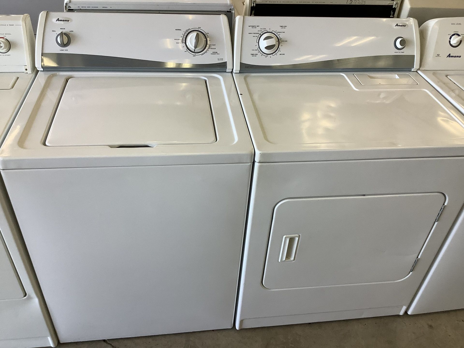 Amana Washer and Dryer set * Free delivery to Door*