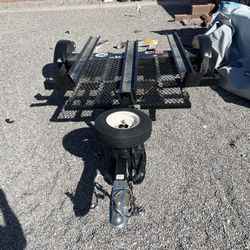 3 Rail Motorcycle Trailer
