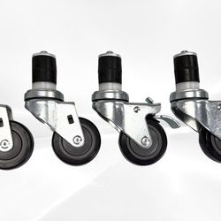 One Set Of 3 inches Plastic Expanding Caster PEC-3TB