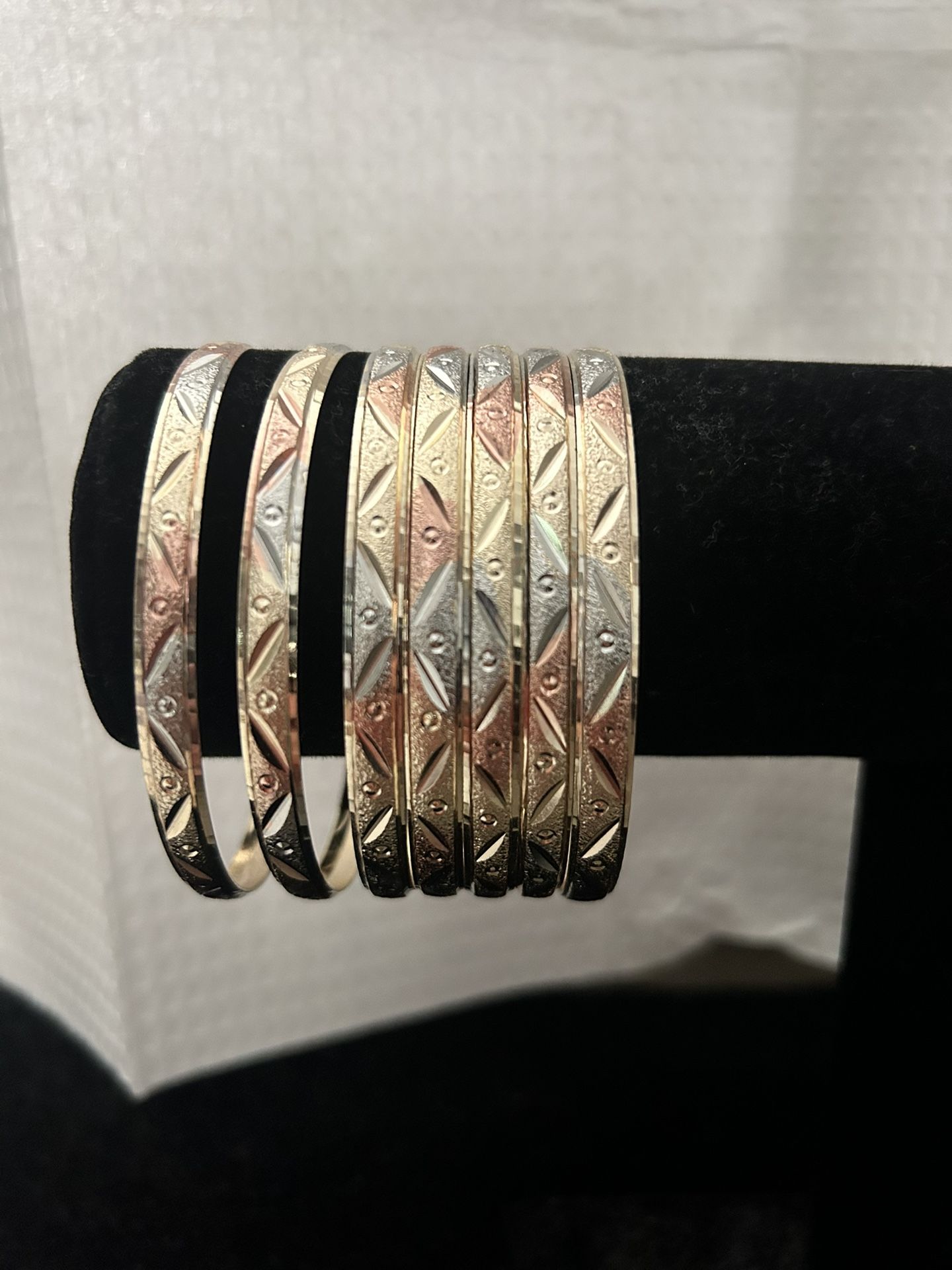 Oro lamido bracelets /multicolor, gold plated bracelet bangles