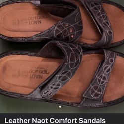 New Naot comfort Sandals Size 7