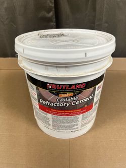 Rutland castable refractory cement 25 lbs