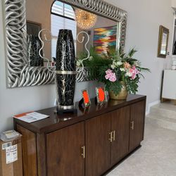Large Wooden Console/Media Cabinet From Bear’s Furniture!!!!!!