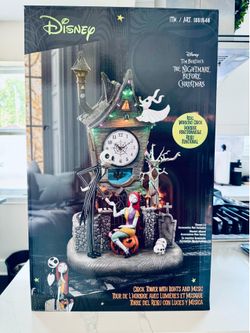 Disney The Nightmare Before Christmas Musical Clock Tower