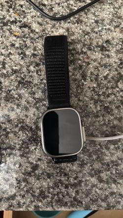 Apple Watch Ultra 2 with Black Alpine Loop