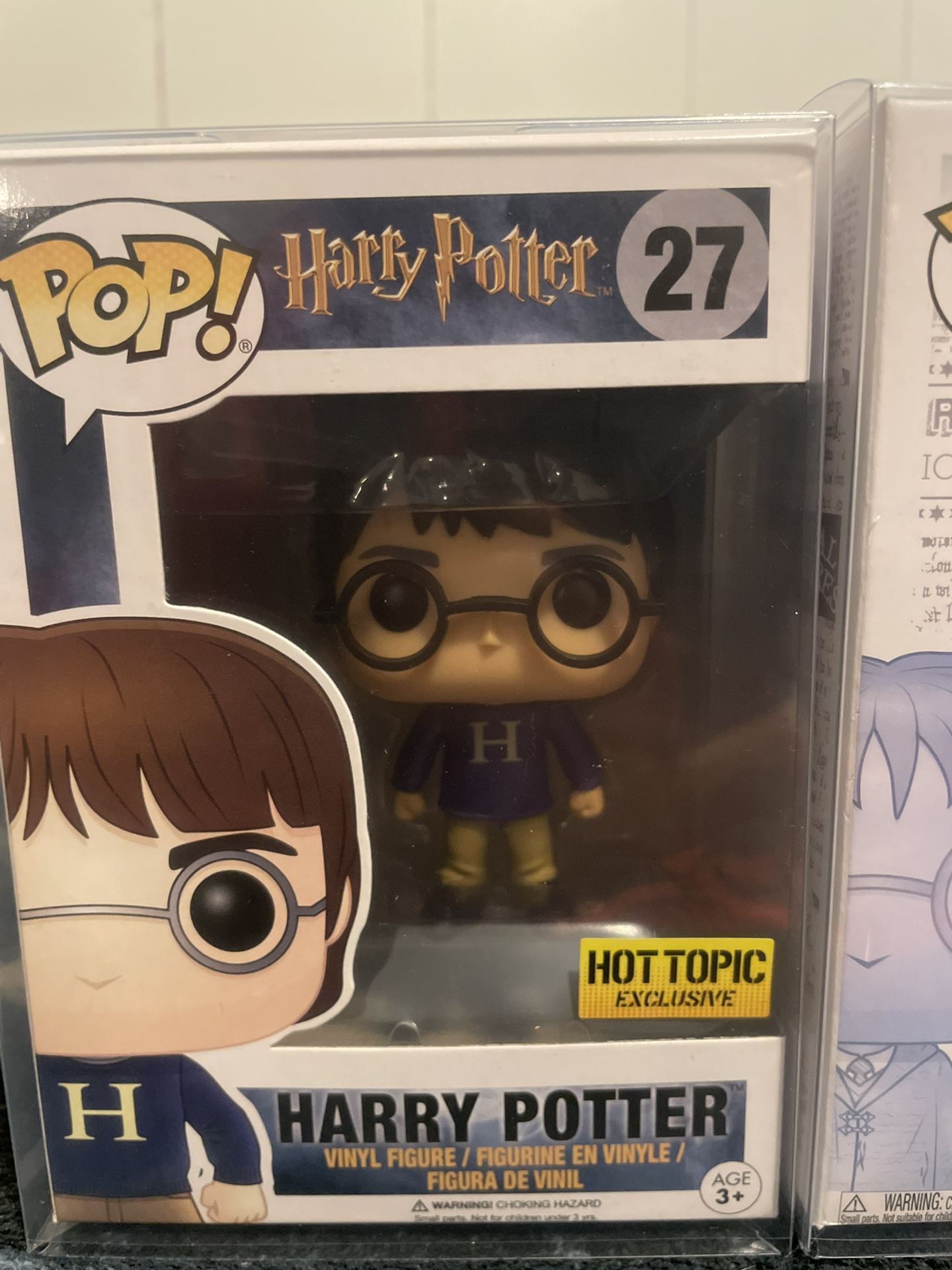 Harry Potter Exclusive Funko Pop Lot 2 Moaning Myrtle #27 #61 Glow