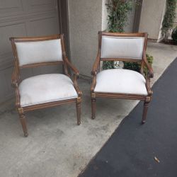 2 Chairs To Be Restored 