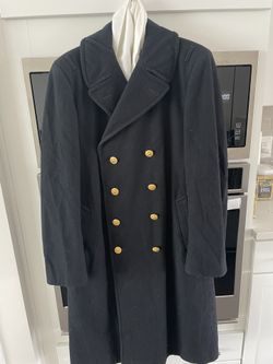 Men’s Wool overcoat (Naval academy Issue)
