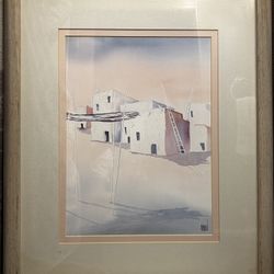 Native American Art Original Water Color