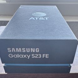Samsung Galaxy S23 FE 128GB NEW AT&T + Case
