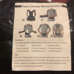 Posture Corrector Wearing