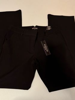 New two express dress pants gray and black $40 each hablo español ,