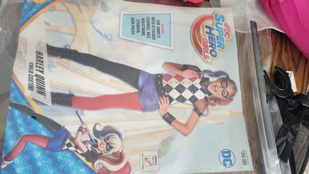 DC Super Hero Girls Harley Quinn Costume Girls Small 4-6