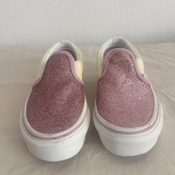 Toddler 11 Vans Pink Sparkle