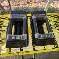 Power Block 50lb Dumbbell Pair