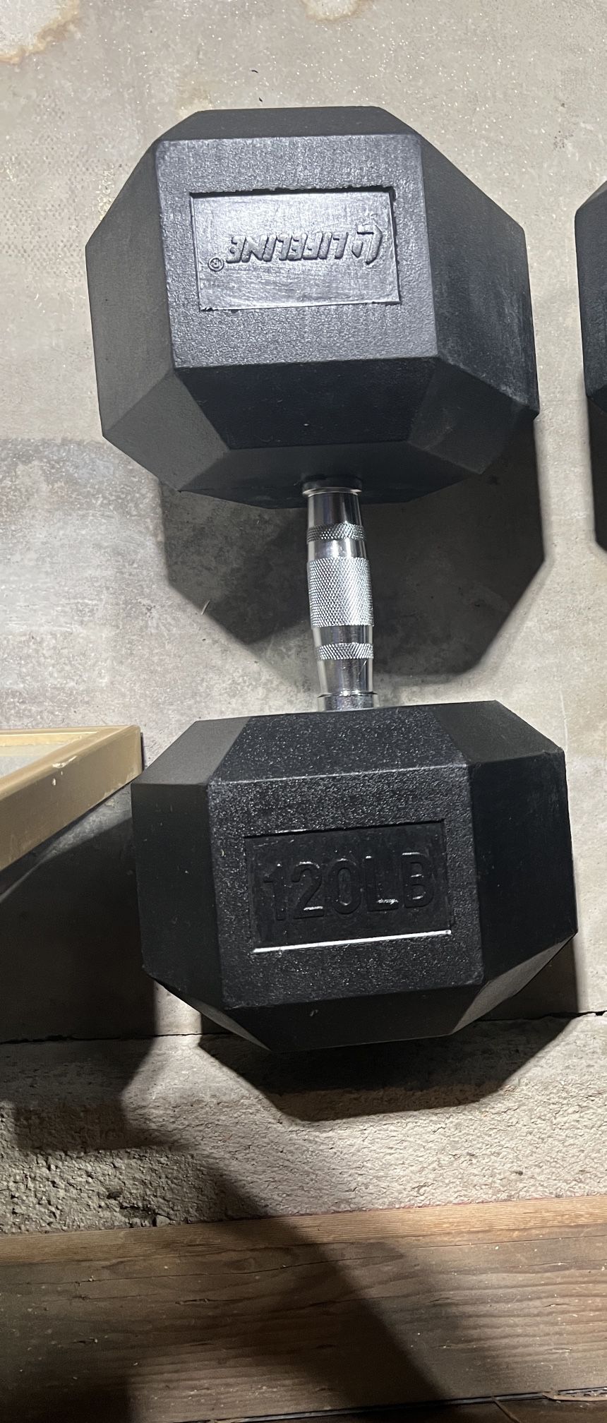 Dumbbells 120lb Single