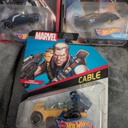 MARVEL HOT WHEELS CHARACTER CARS
