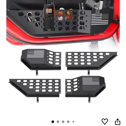 Metal door pockets Jeep Wrangler Gladiator JL JT