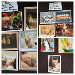 13 Animal Themed Greeting Cards