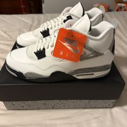 Jordan 4 White Cement Sz 13M