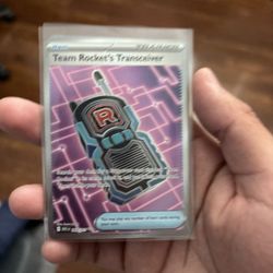 Team Rocket's Transceiver Trainer Full Art - #263/217 - Pokémon Ascended Heroes