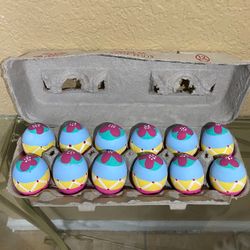 Flower Confetti Easter Eggs (hand Painted)