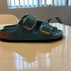 Birkenstock Arizona Big Buckle Biscay Bay US 7-7,5 EU 38