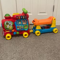 V tech Sit And Stand  Train 