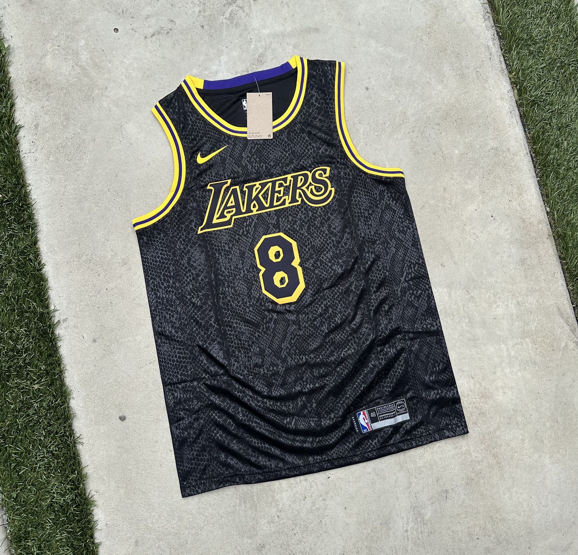 Kobe Bryant Black Mamba Lakers Jerseys